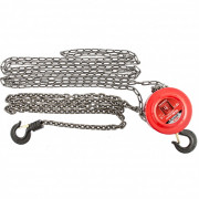 Таль цепная, 2 т, H подъема 2,5 м, расстояние между крюками 380 мм Matrix, ( 519365 ) Таль цепная, 2 т, H подъема 2,5 м, расстояние между крюками 380 мм Matrix, ( 519365 )