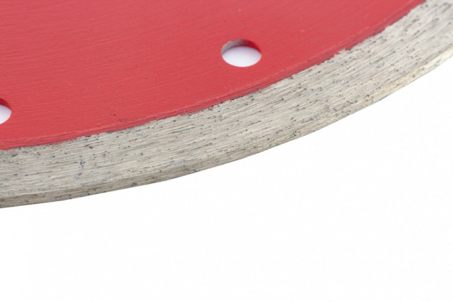 Диск алмазный, отрезной сплошной, 115 х 22,2 мм, тонкий, мокрая резка Matrix Professional, ( 730777 )