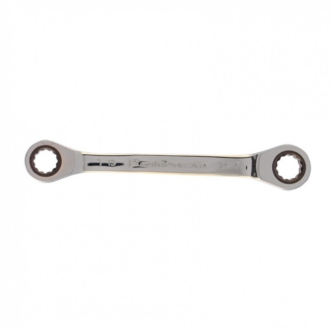 Ключ накидной трещоточный, 13 x 14 мм, CrV, зеркальный хром Matrix ( 14506 ) Ключ накидной трещоточный, 13 x 14 мм, CrV, зеркальный хром Matrix ( 14506 )