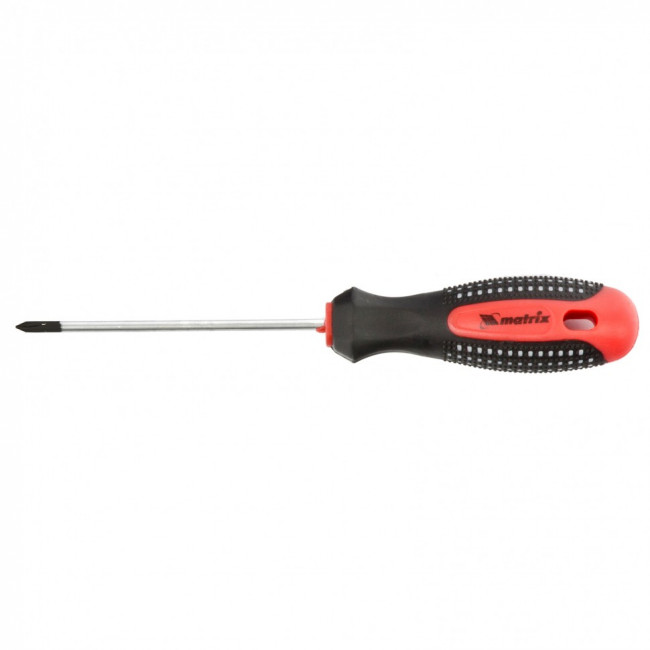 Отвертка Fusion, PH0 х 80 мм, CrV, трехкомпонентная рукоятка "Anti slip" Matrix, ( 11432 ) Отвертка Fusion, PH0 х 80 мм, CrV, трехкомпонентная рукоятка "Anti slip" Matrix, ( 11432 )