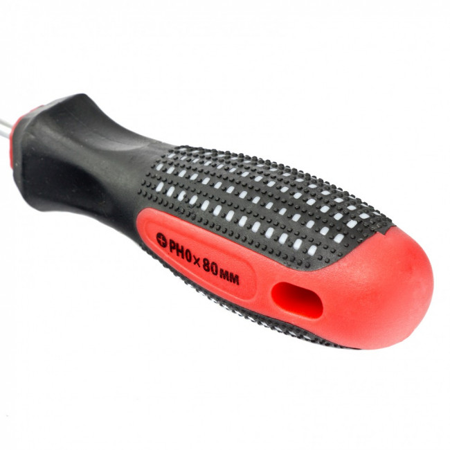 Отвертка Fusion, PH0 х 80 мм, CrV, трехкомпонентная рукоятка "Anti slip" Matrix, ( 11432 ) Отвертка Fusion, PH0 х 80 мм, CrV, трехкомпонентная рукоятка "Anti slip" Matrix, ( 11432 )