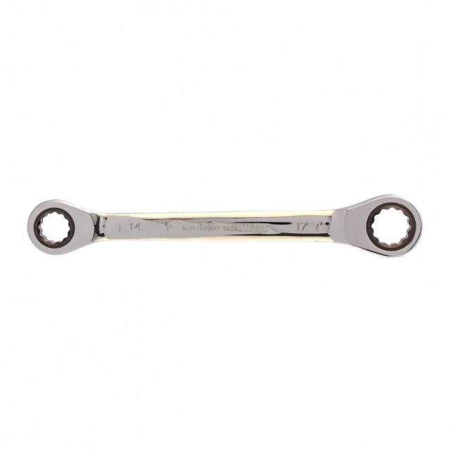 Ключ накидной трещоточный, 14 x 17 мм, CrV, зеркальный хром Matrix ( 14509 ) Ключ накидной трещоточный, 14 x 17 мм, CrV, зеркальный хром Matrix ( 14509 )