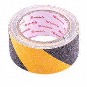 Лента клейкая противоскользящая, черно-желтая 50 мм x 5 м Matrix, ( 88718 ) Лента клейкая противоскользящая, черно-желтая 50 мм x 5 м Matrix, ( 88718 )