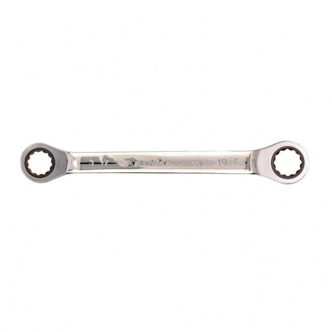 Ключ накидной трещоточный, 17 х 19 мм, CrV, зеркальный хром Matrix ( 14515 ) Ключ накидной трещоточный, 17 х 19 мм, CrV, зеркальный хром Matrix ( 14515 )