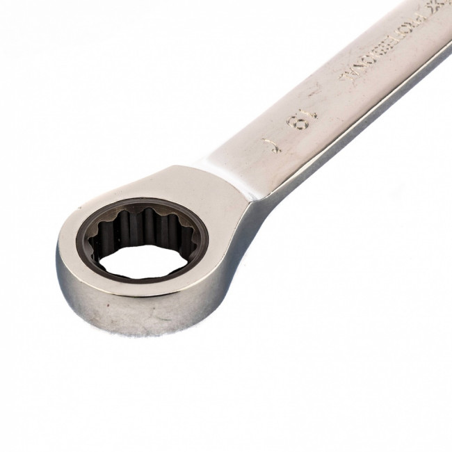 Ключ накидной трещоточный, 17 х 19 мм, CrV, зеркальный хром Matrix ( 14515 ) Ключ накидной трещоточный, 17 х 19 мм, CrV, зеркальный хром Matrix ( 14515 )