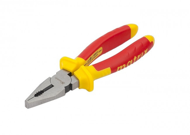 Плоскогубцы комбинированные, Insulated, 180 мм, двухкомпонентные рукоятки Matrix Professional, ( 16903 ) Плоскогубцы комбинированные, Insulated, 180 мм, двухкомпонентные рукоятки Matrix Professional, ( 16903 )