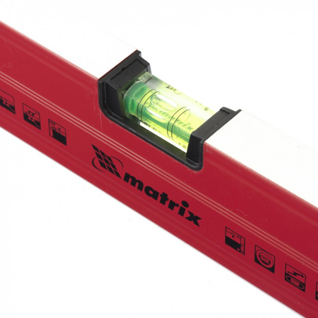 Уровень алюминиевый магнитный, 400 мм, фрезерованный, 3 глазка (1 зеркальный), усиленный Matrix, ( 34704 ) Уровень алюминиевый магнитный, 400 мм, фрезерованный, 3 глазка (1 зеркальный), усиленный Matrix, ( 34704 )