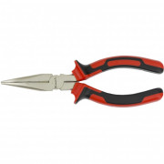 Длинногубцы изогнутые Nickel, 160 мм, никелированные, двухкомпонентные рукоятки Matrix, ( 17420 ) Длинногубцы изогнутые Nickel, 160 мм, никелированные, двухкомпонентные рукоятки Matrix, ( 17420 )