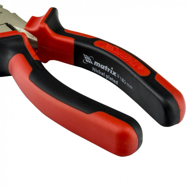 Длинногубцы изогнутые Nickel, 180 мм, никелированные, двухкомпонентные рукоятки Matrix, ( 17422 ) Длинногубцы изогнутые Nickel, 180 мм, никелированные, двухкомпонентные рукоятки Matrix, ( 17422 )