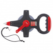 Рулетка геодезическая, 50 м х 12,5 мм, металлическая лента, открытый корпус Matrix Master, ( 31445 ) Рулетка геодезическая, 50 м х 12,5 мм, металлическая лента, открытый корпус Matrix Master, ( 31445 )