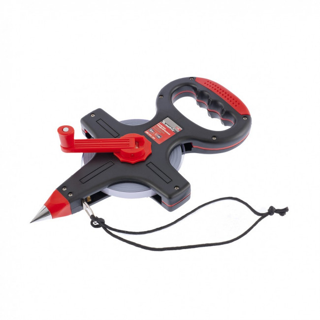 Рулетка геодезическая, 50 м х 12,5 мм, металлическая лента, открытый корпус Matrix Master, ( 31445 ) Рулетка геодезическая, 50 м х 12,5 мм, металлическая лента, открытый корпус Matrix Master, ( 31445 )