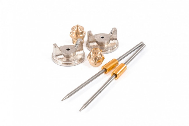 Краскораспылитель пневматический с нижним бачком V 0,75 л, сопло D 1.2, 1.5 и 1.8 мм Matrix, ( 57317 ) Краскораспылитель пневматический с нижним бачком V 0,75 л, сопло D 1.2, 1.5 и 1.8 мм Matrix, ( 57317 )