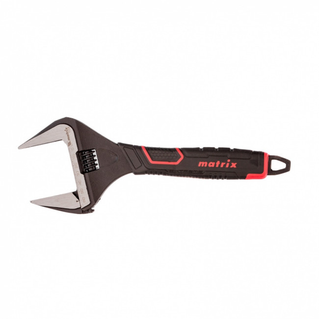 Ключ разводной, тонкие губки, фосфатированный, двухкомпонентная рукоятка, 300 мм, PRO Matrix ( 15579 ) Ключ разводной, тонкие губки, фосфатированный, двухкомпонентная рукоятка, 300 мм, PRO Matrix ( 15579 )