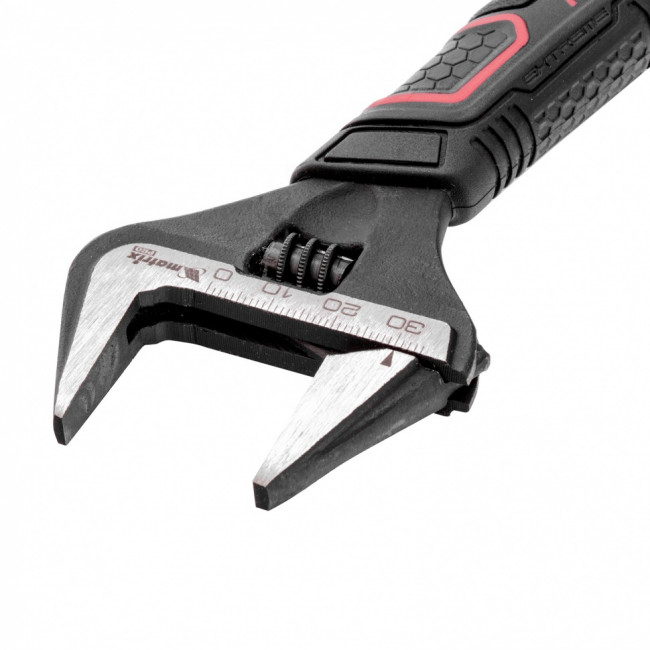 Ключ разводной, тонкие губки, фосфатированный, двухкомпонентная рукоятка, 300 мм, PRO Matrix ( 15579 ) Ключ разводной, тонкие губки, фосфатированный, двухкомпонентная рукоятка, 300 мм, PRO Matrix ( 15579 )