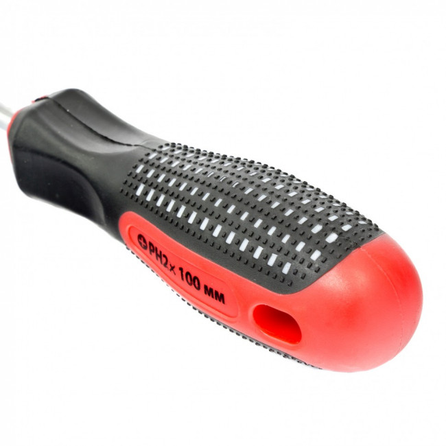 Отвертка Fusion, PH2 х 100 мм, CrV, трехкомпонентная рукоятка "Anti slip" Matrix, ( 11441 ) Отвертка Fusion, PH2 х 100 мм, CrV, трехкомпонентная рукоятка "Anti slip" Matrix, ( 11441 )