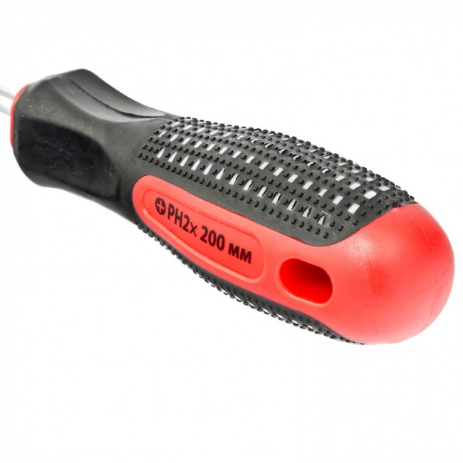Отвертка Fusion, PH2 х 200 мм, CrV, трехкомпонентная рукоятка "Anti slip" Matrix, ( 11442 ) Отвертка Fusion, PH2 х 200 мм, CrV, трехкомпонентная рукоятка "Anti slip" Matrix, ( 11442 )