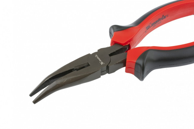 Длинногубцы изогнутые Black Nickel, 180 мм, двухкомпонентные рукоятки Matrix, ( 17460 ) Длинногубцы изогнутые Black Nickel, 180 мм, двухкомпонентные рукоятки Matrix, ( 17460 )