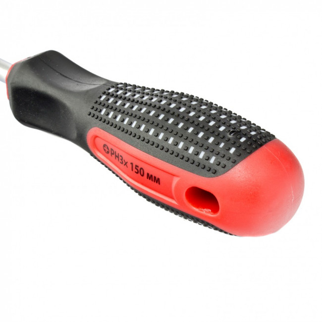 Отвертка Fusion, PH3 х 150 мм, CrV, трехкомпонентная рукоятка "Anti slip" Matrix, ( 11445 ) Отвертка Fusion, PH3 х 150 мм, CrV, трехкомпонентная рукоятка "Anti slip" Matrix, ( 11445 )