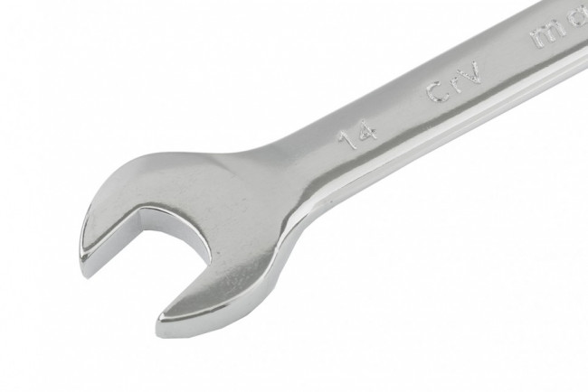 Ключ комбинированный, 14 мм, CrV, полированный хром Matrix, ( 15158 ) Ключ комбинированный, 14 мм, CrV, полированный хром Matrix, ( 15158 )