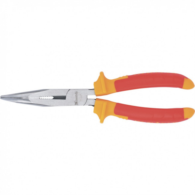 Длинногубцы изогнутые Insulated, 200 мм, двухкомпонентные рукоятки Matrix Professional, ( 17474 ) Длинногубцы изогнутые Insulated, 200 мм, двухкомпонентные рукоятки Matrix Professional, ( 17474 )