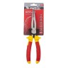 Длинногубцы изогнутые Insulated, 200 мм, двухкомпонентные рукоятки Matrix Professional, ( 17474 )