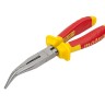 Длинногубцы изогнутые Insulated, 200 мм, двухкомпонентные рукоятки Matrix Professional, ( 17474 )