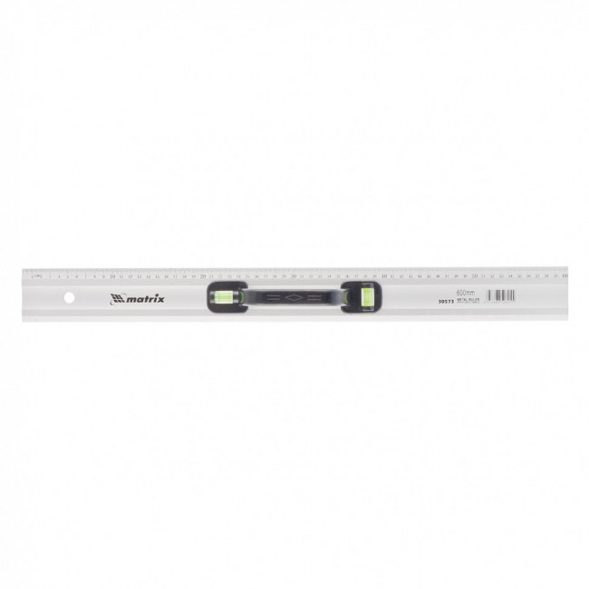 Линейка-уровень, 600 мм, металлическая, пластмассовая ручка 2 глазка Matrix Master, ( 30573 ) Линейка-уровень, 600 мм, металлическая, пластмассовая ручка 2 глазка Matrix Master, ( 30573 )