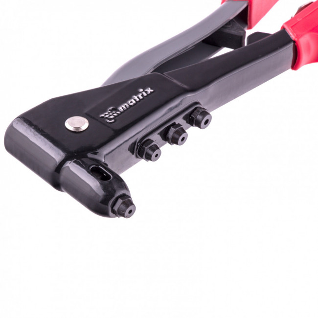 Заклепочник литой, 260 мм, заклепки 2,4-3,2-4,0-4,8 мм Matrix, ( 40551 ) Заклепочник литой, 260 мм, заклепки 2,4-3,2-4,0-4,8 мм Matrix, ( 40551 )