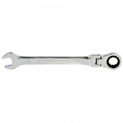 Ключ комбинированный трещоточный, 12 мм, CrV, шарнирный, зеркальный хром Matrix Professional, ( 14864 ) Ключ комбинированный трещоточный, 12 мм, CrV, шарнирный, зеркальный хром Matrix Professional, ( 14864 )