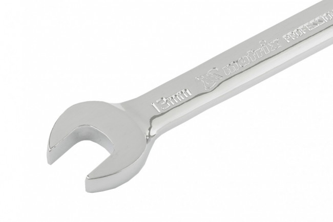 Ключ комбинированный трещоточный, 13 мм, CrV, шарнирный, зеркальный хром Matrix Professional, ( 14865 ) Ключ комбинированный трещоточный, 13 мм, CrV, шарнирный, зеркальный хром Matrix Professional, ( 14865 )