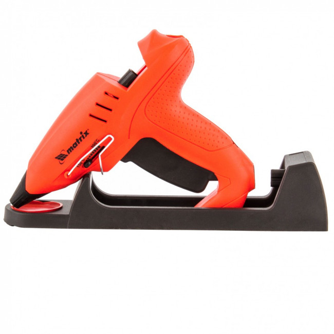 Клеевой пистолет 11 мм, подставка, кейс, 20 (160) Вт, 16 г/мин, регулятор 150-200° Matrix, ( 93015 ) Клеевой пистолет 11 мм, подставка, кейс, 20 (160) Вт, 16 г/мин, регулятор 150-200° Matrix, ( 93015 )