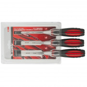 Набор долот-стамесок плоских "Тигровый глаз", 3 шт, 8-16-22 мм Matrix, ( 24431 ) Набор долот-стамесок плоских "Тигровый глаз", 3 шт, 8-16-22 мм Matrix, ( 24431 )