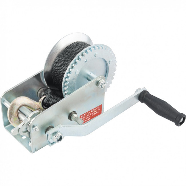 Лебедка шестеренчатая, тяга 0,8 т, ленточная Matrix, ( 522715 ) Лебедка шестеренчатая, тяга 0,8 т, ленточная Matrix, ( 522715 )