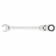 Ключ комбинированный трещоточный, 17 мм, CrV, шарнирный, зеркальный хром Matrix Professional, ( 14869 ) Ключ комбинированный трещоточный, 17 мм, CrV, шарнирный, зеркальный хром Matrix Professional, ( 14869 )