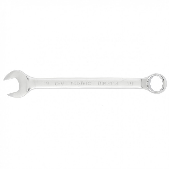 Ключ комбинированный, 19 мм, CrV, полированный хром Matrix, ( 15163 ) Ключ комбинированный, 19 мм, CrV, полированный хром Matrix, ( 15163 )