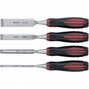 Набор долот-стамесок плоских "Тигровый глаз", 4 шт, 6-12-18-24 мм Matrix, ( 24432 ) Набор долот-стамесок плоских "Тигровый глаз", 4 шт, 6-12-18-24 мм Matrix, ( 24432 )