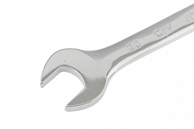 Ключ комбинированный, 20 мм, CrV, полированный хром Matrix, ( 15164 ) Ключ комбинированный, 20 мм, CrV, полированный хром Matrix, ( 15164 )