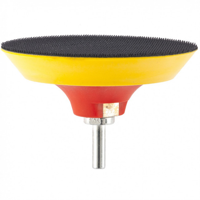 Насадка для дрели и УШМ с липучкой, 115 мм, мягкая Matrix, ( 76211 ) Насадка для дрели и УШМ с липучкой, 115 мм, мягкая Matrix, ( 76211 )