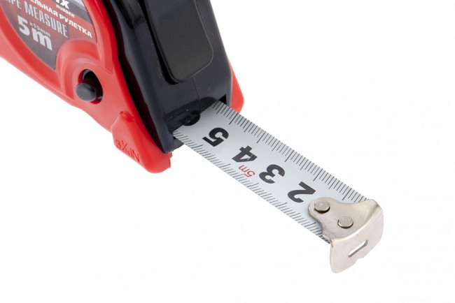 Рулетка Rubber, 5 м х 19 мм, обрезиненный корпус Matrix, ( 31002 ) Рулетка Rubber, 5 м х 19 мм, обрезиненный корпус Matrix, ( 31002 )