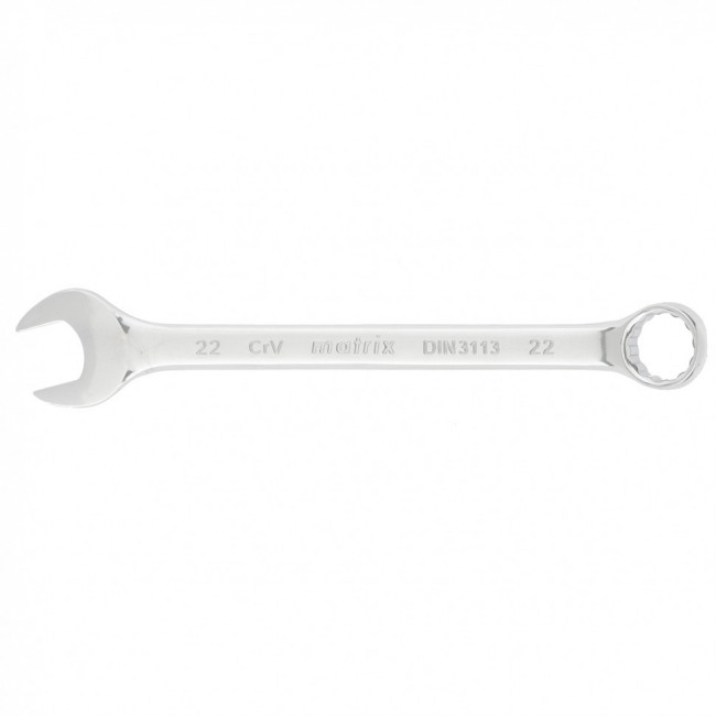 Ключ комбинированный, 22 мм, CrV, полированный хром Matrix, ( 15166 ) Ключ комбинированный, 22 мм, CrV, полированный хром Matrix, ( 15166 )