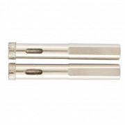 Сверло алмазное по керамограниту, 12 х 67 мм, трехгранный хвостовик, 2 шт Matrix, ( 726123 ) Сверло алмазное по керамограниту, 12 х 67 мм, трехгранный хвостовик, 2 шт Matrix, ( 726123 )