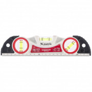 Уровень алюминиевый литой, фрезерованный, 3 глазка, две ударные площадки, 235 мм Matrix, ( 34910 ) Уровень алюминиевый литой, фрезерованный, 3 глазка, две ударные площадки, 235 мм Matrix, ( 34910 )