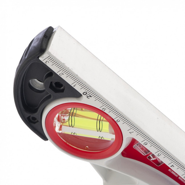 Уровень алюминиевый литой, фрезерованный, 3 глазка, две ударные площадки, 235 мм Matrix, ( 34910 ) Уровень алюминиевый литой, фрезерованный, 3 глазка, две ударные площадки, 235 мм Matrix, ( 34910 )