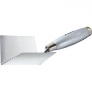 Мастерок из нержавеющей стали, 80 х 60 х 60 мм, для внутренних углов, деревянная ручка Matrix, ( 86308 ) Мастерок из нержавеющей стали, 80 х 60 х 60 мм, для внутренних углов, деревянная ручка Matrix, ( 86308 )