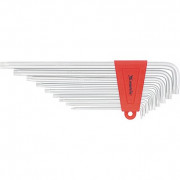 Набор ключей имбусовых TORX, 9 шт, T10-T50, CrV, длинных, с сатиновым покрытием Matrix, ( 12307 ) Набор ключей имбусовых TORX, 9 шт, T10-T50, CrV, длинных, с сатиновым покрытием Matrix, ( 12307 )