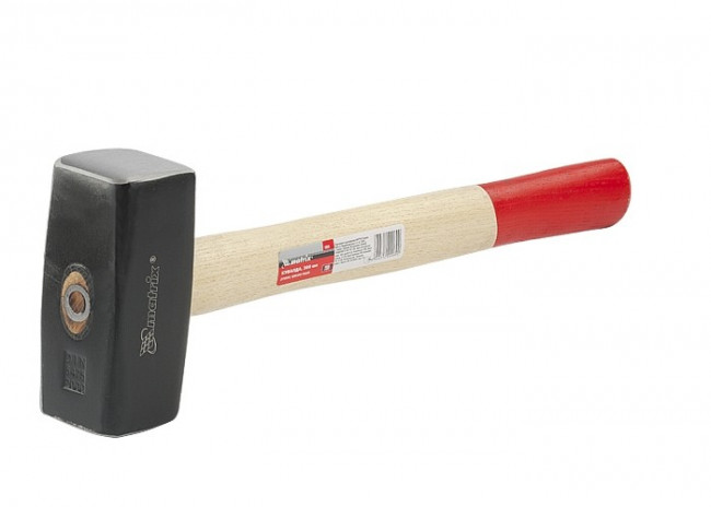 Кувалда, 2000 г, деревянная рукоятка Matrix, ( 10904 ) Кувалда, 2000 г, деревянная рукоятка Matrix, ( 10904 )