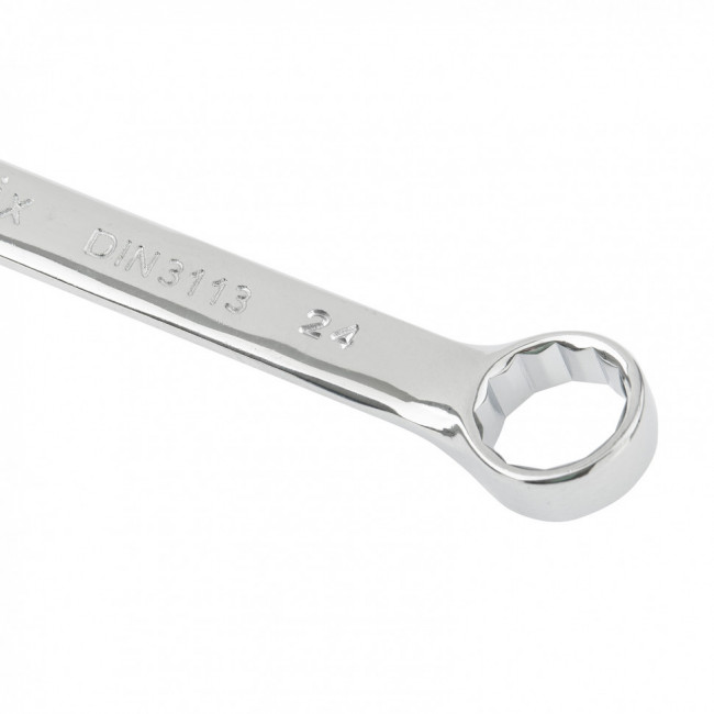 Ключ комбинированный, 24 мм, CrV, полированный хром Matrix, ( 15169 ) Ключ комбинированный, 24 мм, CrV, полированный хром Matrix, ( 15169 )