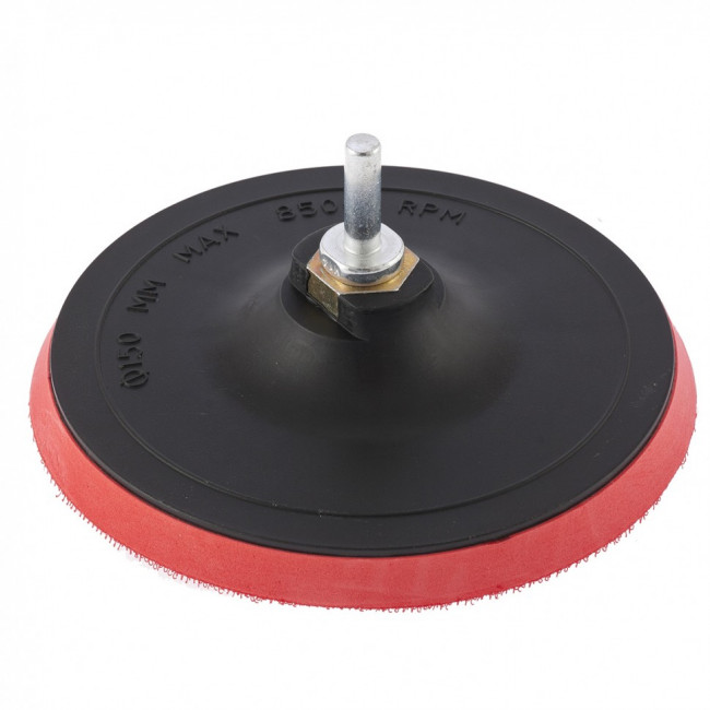 Насадка для дрели и УШМ с липучкой, 150 мм Matrix, ( 76221 ) Насадка для дрели и УШМ с липучкой, 150 мм Matrix, ( 76221 )