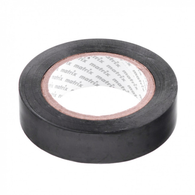 Изолента ПВХ, 15 мм х 10 м, черная, 150 мкм Matrix, ( 88771 ) Изолента ПВХ, 15 мм х 10 м, черная, 150 мкм Matrix, ( 88771 )