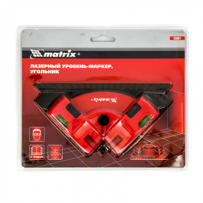 Уровень лазерный, маркер, угольник Matrix, ( 35007 ) Уровень лазерный, маркер, угольник Matrix, ( 35007 )
